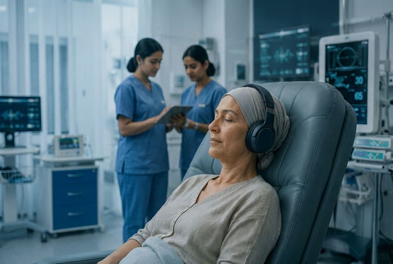 Hospital setting for oncology clinical research