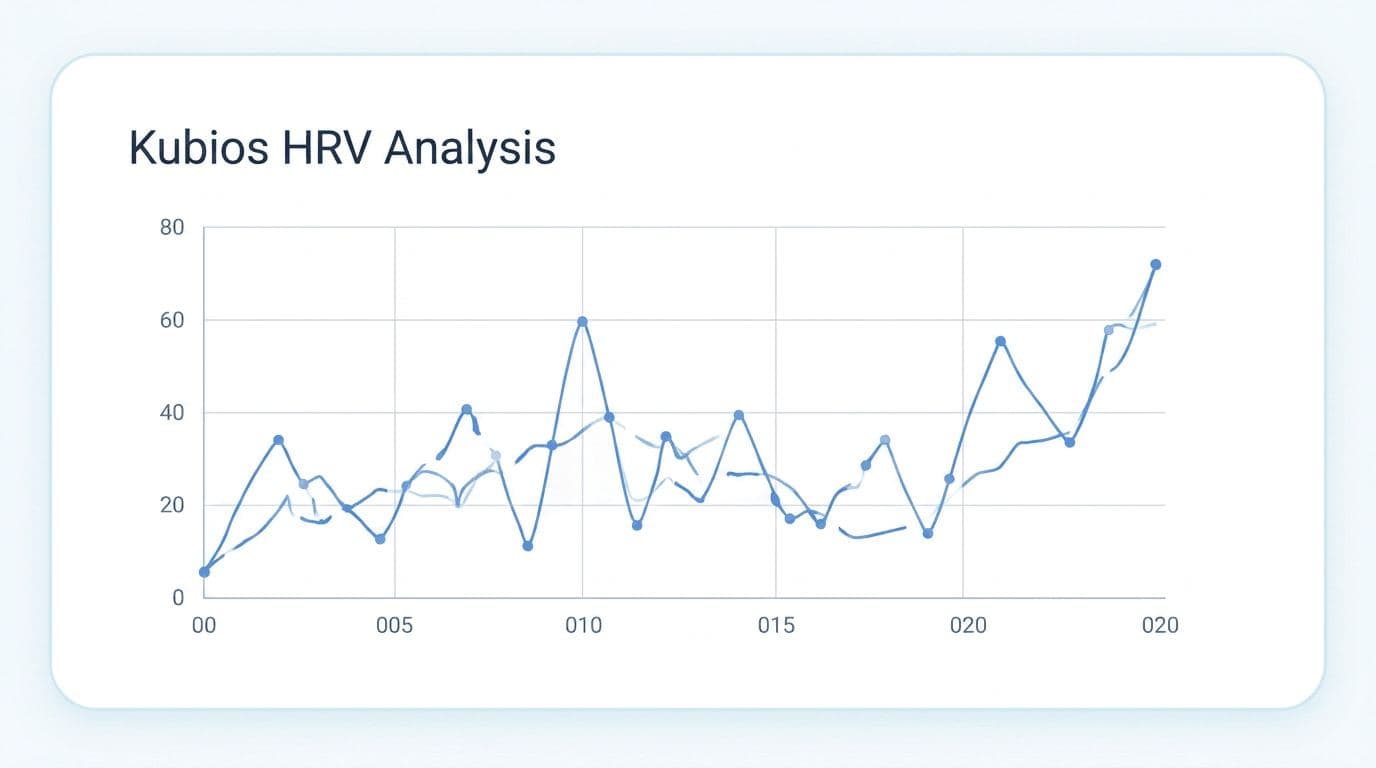 Kubios HRV analysis validation